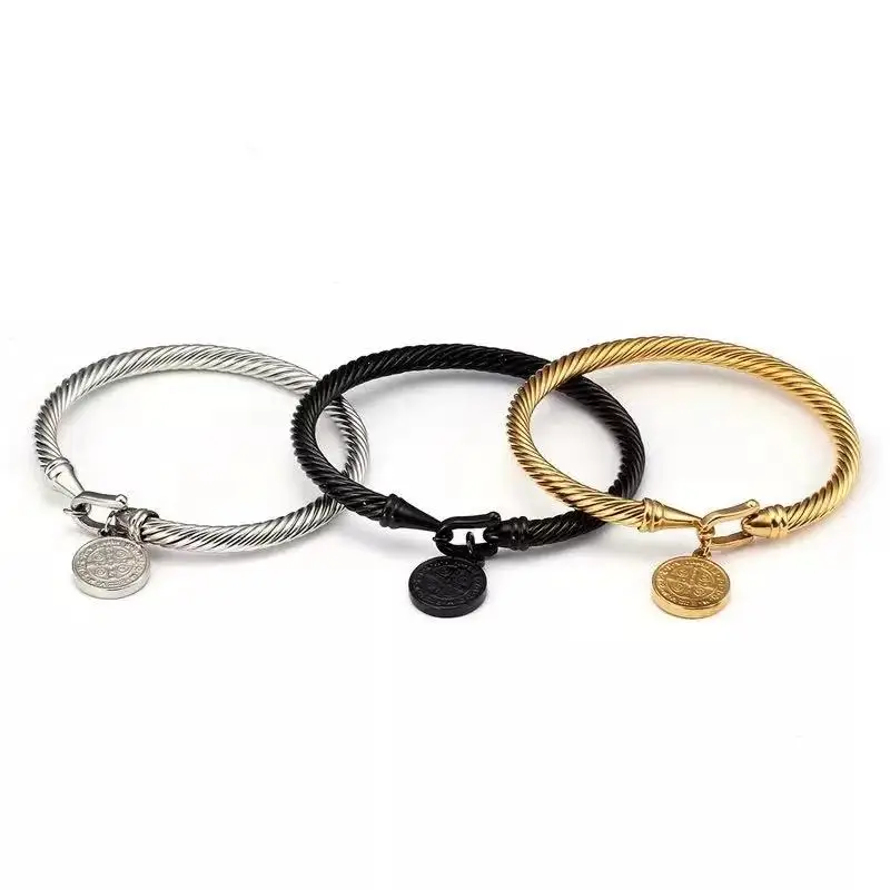 Best selling stainless steel bracelet men and women popular U-shaped hook and clasp jewelry manufacturers wholesale
Best selling stainless steel bracelet men and women popular U-shaped hook and clasp jewelry manufacturers wholesale