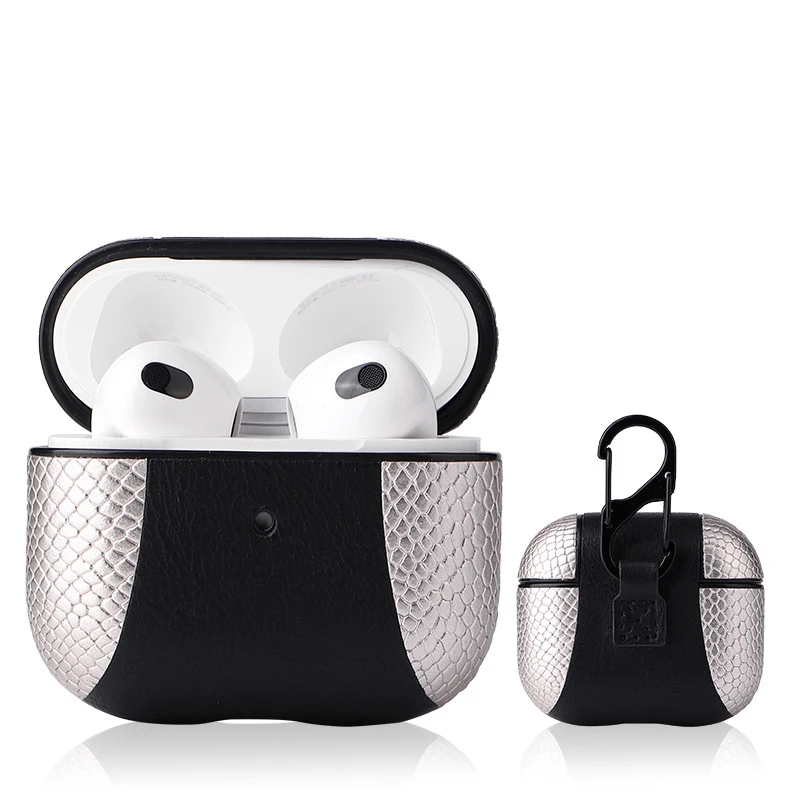 High Quality PU Leather Earphone Case for Air Pods Pro Fashion Luxury Business Case for Apple Airpods Pro 3
High Quality PU Leather Earphone Case for Air Pods Pro Fashion Luxury Business Case for Apple Airpods Pro 3
