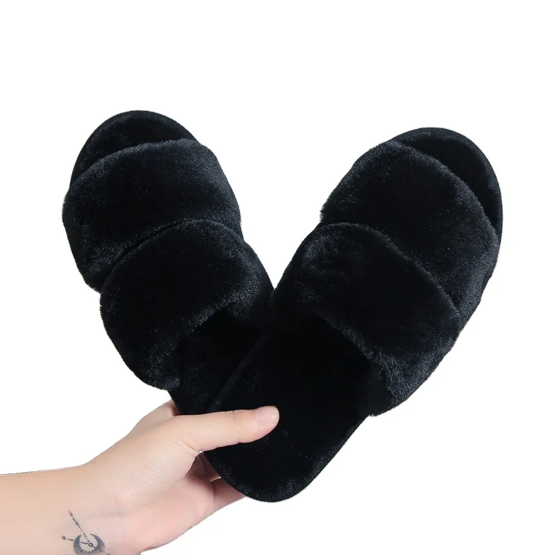 Factory hot sale fashion artificial fur couple solid color home bathroom slippers
Factory hot sale fashion artificial fur couple solid color home bathroom slippers