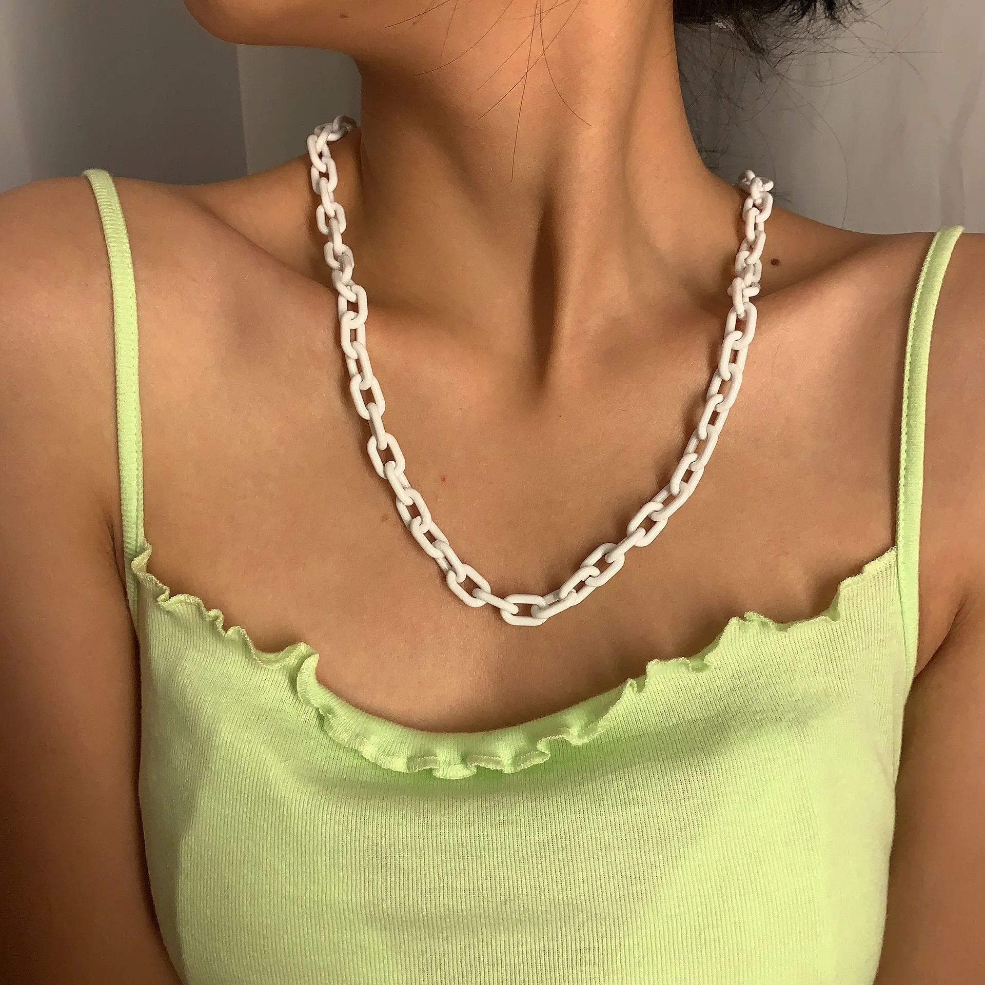 New Arrival Hot Sale Fashion Creative Simple Colorful Acrylic Long Chain Necklace for Women Girls, Picture
New Arrival Hot Sale Fashion Creative Simple Colorful Acrylic Long Chain Necklace for Women Girls, Picture