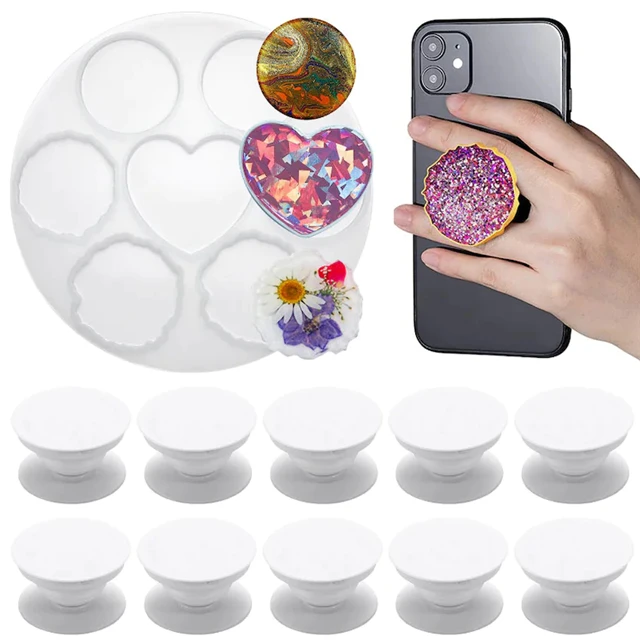 A100 DIY Craft Jewelry Making Tool Cell Phone Stand Holder Mobile Irregular Phone Bracket Silicone Resin Molds, Stock or customized
A100 DIY Craft Jewelry Making Tool Cell Phone Stand Holder Mobile Irregular Phone Bracket Silicone Resin Molds, Stock or customized