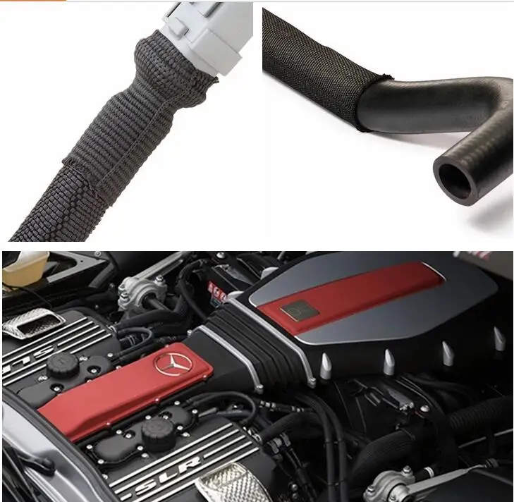 Heat Shrink Braided Sleeve Protective Sleeves Heat Shrinkable