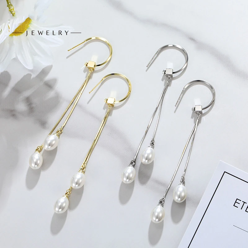 Best Price Sterling Silver S925 Irregular Twist Pearl Earring Charm Jewellery Earrings, Gold,silver
Best Price Sterling Silver S925 Irregular Twist Pearl Earring Charm Jewellery Earrings, Gold,silver