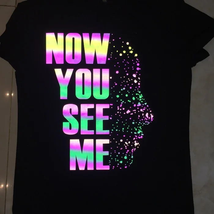 Heat transfer reflective logo /logo design for basketball jersey tshirt