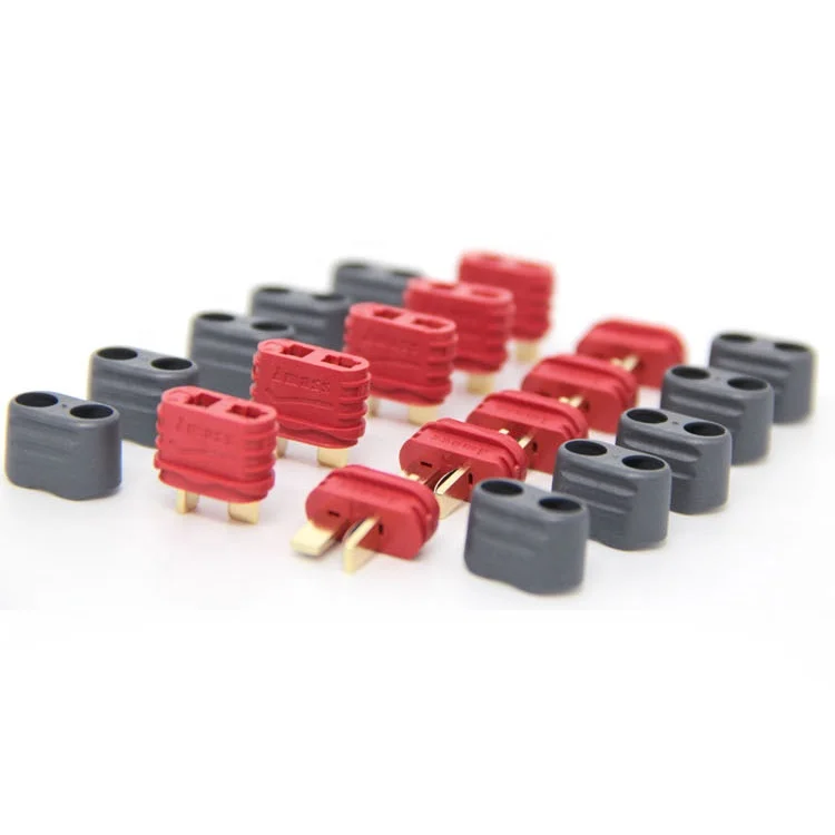 Amass High Current 40A T Plug New Slip With Sheathed Housing Cover Deans Connector For Multi-axis Fixed-wing Model Aircraft
Amass High Current 40A T Plug New Slip With Sheathed Housing Cover Deans Connector For Multi-axis Fixed-wing Model Aircraft