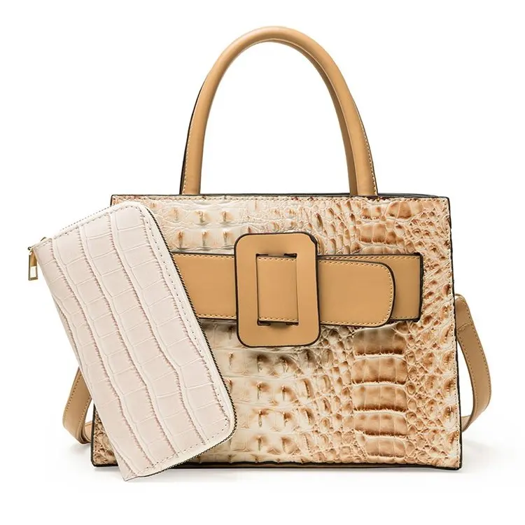 Trendy ladies purse and Handbags china factory Crocodile pattern PU leather woman bags luxury
Trendy ladies purse and Handbags china factory Crocodile pattern PU leather woman bags luxury