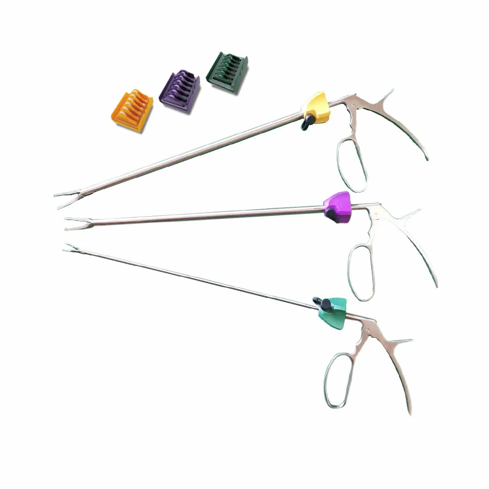 Laparoscopic Endoscopic Surgery Hemolock Endoclip Polylok Hemoclip