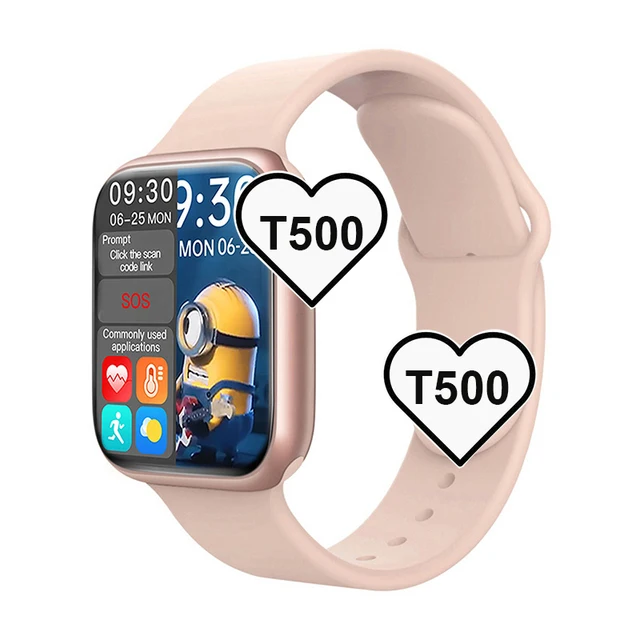1.54 inch full touch Smart watch T500 Heart Rate Blood Pressure Monitor waterproof smart bracelet for android ios phone, Black, white, pink
1.54 inch full touch Smart watch T500 Heart Rate Blood Pressure Monitor waterproof smart bracelet for android ios phone, Black, white, pink