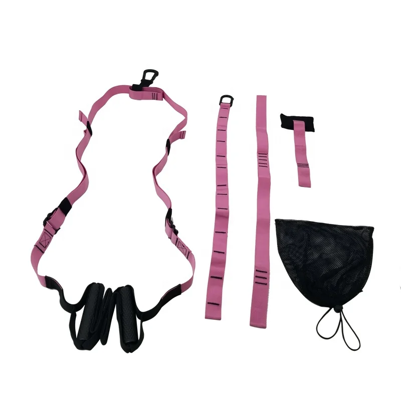 Home Gym Strength Training Strap Suspension Sling Trainer Kit, Yellow,pink,black or accept custom
Home Gym Strength Training Strap Suspension Sling Trainer Kit, Yellow,pink,black or accept custom