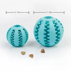 Pet Domybestdomybest Pet Rubber Ball Toy Dog Chew Toys Tooth Cleaning Balls Of Food