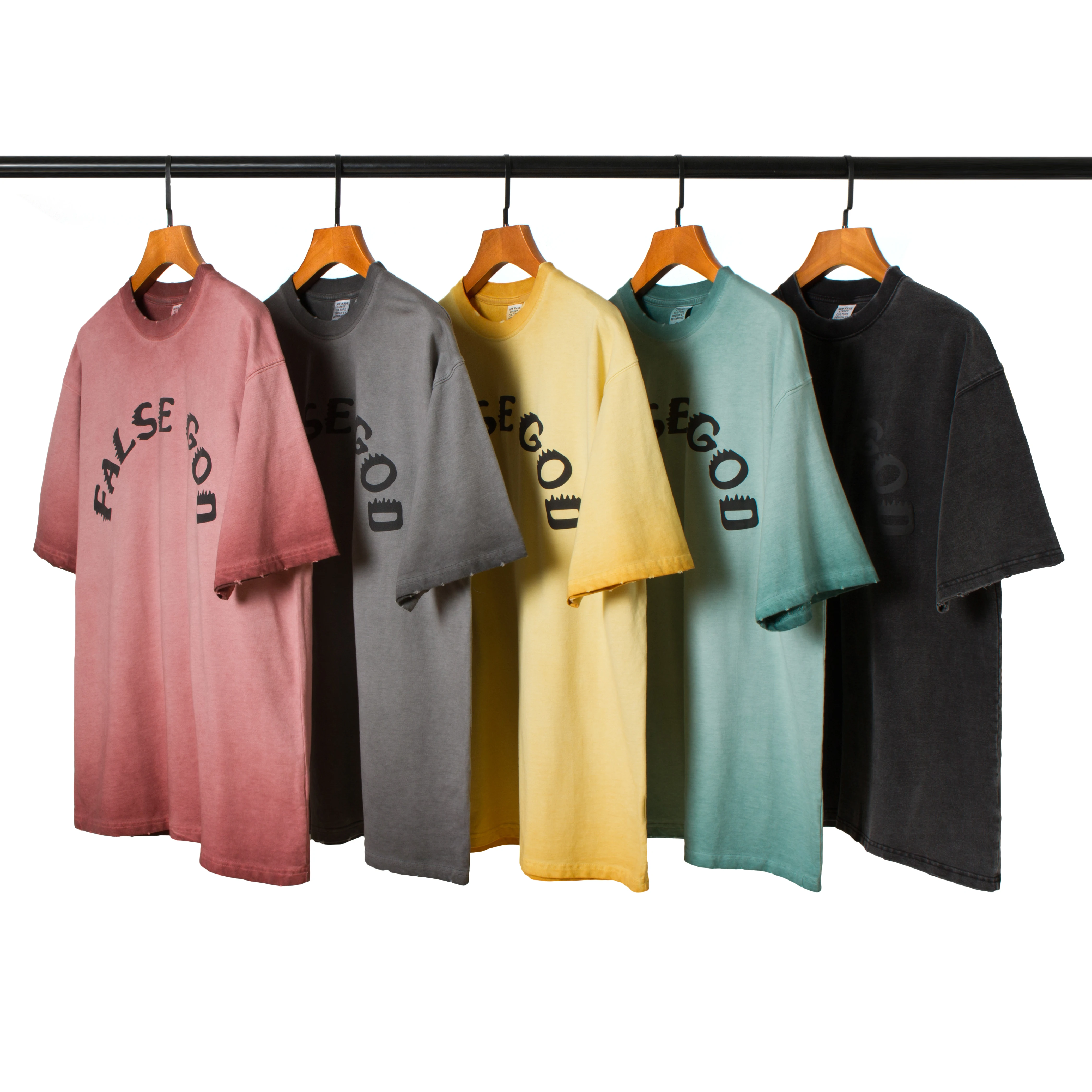 EXROTOY High Quality Washed vintage Gradient foam letter printed short-sleeved men's t-shirts
EXROTOY High Quality Washed vintage Gradient foam letter printed short-sleeved men's t-shirts