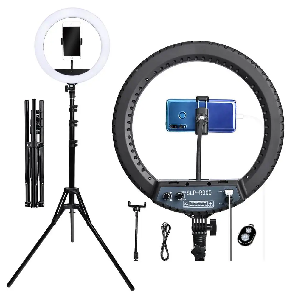 Low Price Bi-color 60W 14' ring light 14 inch with stand for Video YouTube Photo
Low Price Bi-color 60W 14' ring light 14 inch with stand for Video YouTube Photo