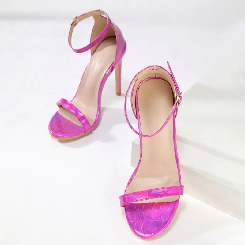 Amazon AliExpress Hot Sale Fashion Ladies Sandals Plus Size Rose Red High Heel Open Toe Ankle Belt Buckle Women Summer Sandals
Amazon AliExpress Hot Sale Fashion Ladies Sandals Plus Size Rose Red High Heel Open Toe Ankle Belt Buckle Women Summer Sandals