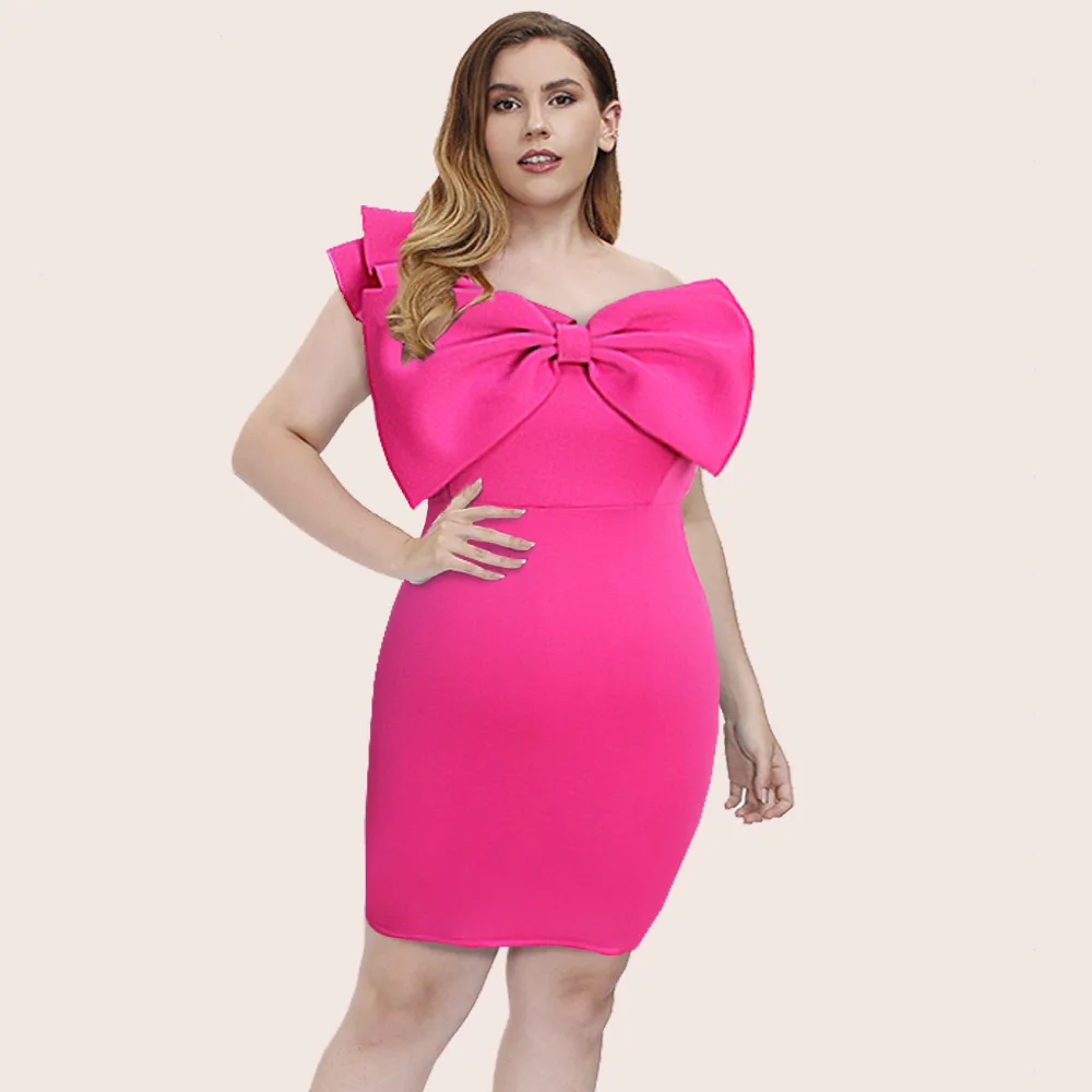 High Quality One Shoulder Big Bow Flounced Elegant Evening Prom 2021 Modest Plus Size Dresses, Customized
High Quality One Shoulder Big Bow Flounced Elegant Evening Prom 2021 Modest Plus Size Dresses, Customized