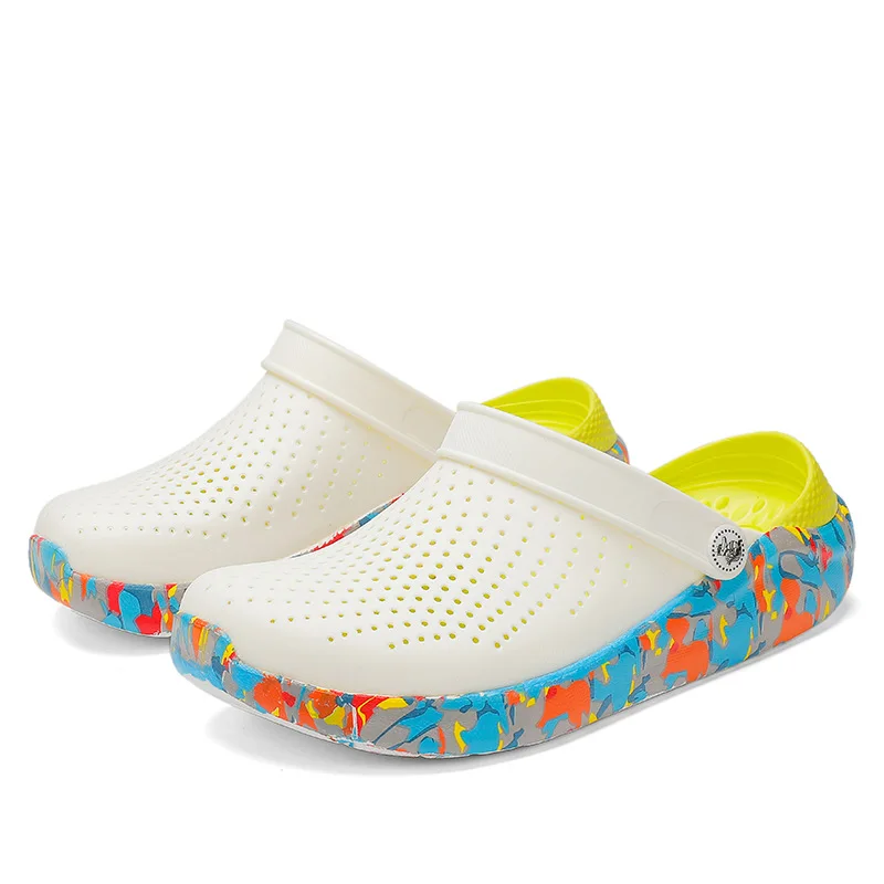 Men Sandals EVA Flat Slippers Printing Hole Garden Shoes Outdoor Casual Clogs, Customized
Men Sandals EVA Flat Slippers Printing Hole Garden Shoes Outdoor Casual Clogs, Customized