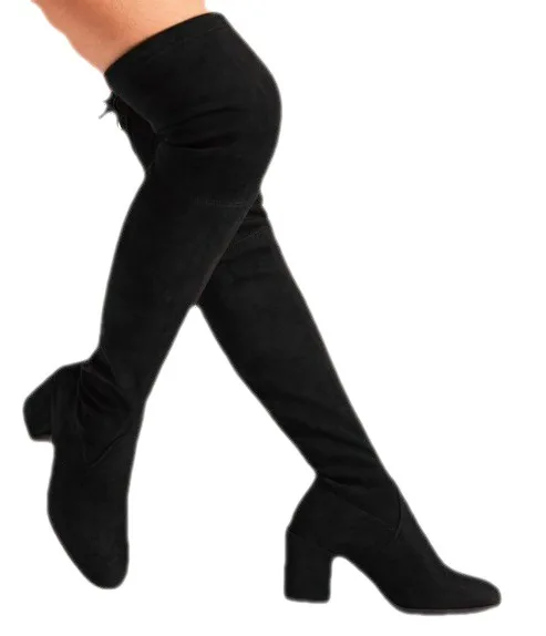 platform Thick heel Over the knee solid casual plus size High Heels Stretch Boots Shoes for Woman
platform Thick heel Over the knee solid casual plus size High Heels Stretch Boots Shoes for Woman