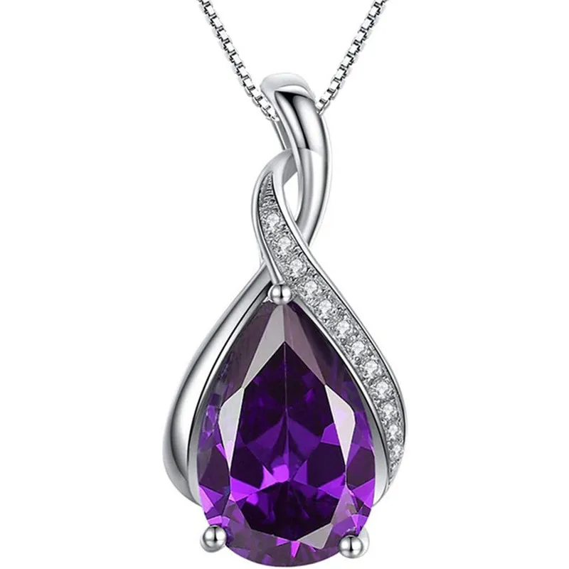 CAOSHI Jewelry Fashionable Elegant Water Drop Multicolor Gemstone Pendant Necklace for women
CAOSHI Jewelry Fashionable Elegant Water Drop Multicolor Gemstone Pendant Necklace for women