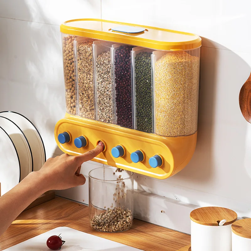 Kitchen BPA Free Plastic Food Storage Cereal Containers Pantry Organization and Storage, White,gray,blue,pink
Kitchen BPA Free Plastic Food Storage Cereal Containers Pantry Organization and Storage, White,gray,blue,pink