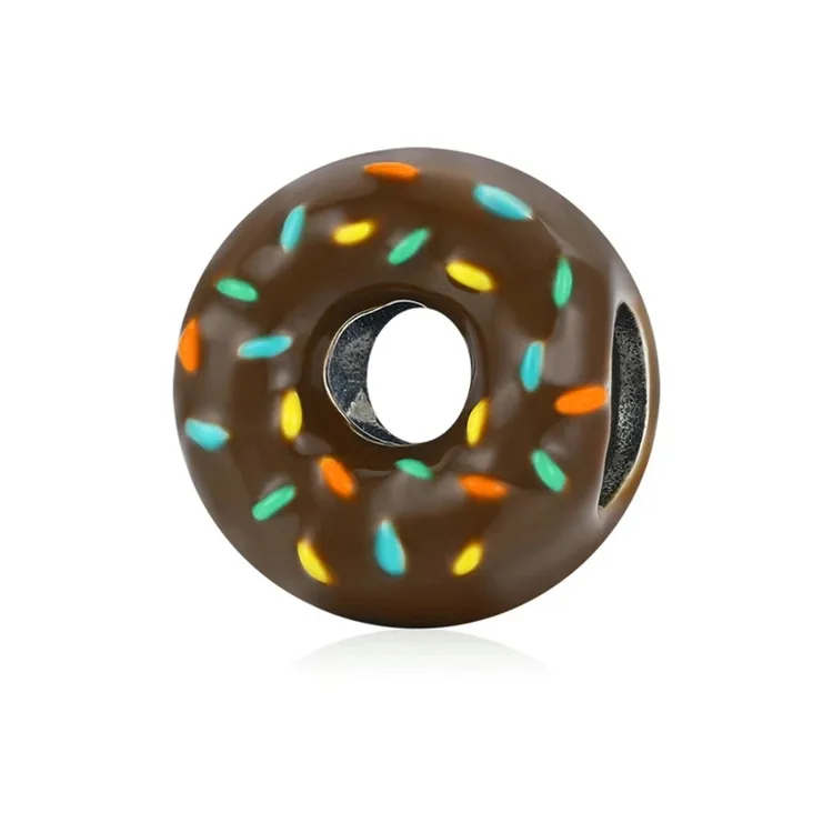 Fit Original Charms Bracelet 925 Sterling Silver Chocolate Donut bead DIY Jewelry Making Berloque Jewelry Making Handmade Diy
Fit Original Charms Bracelet 925 Sterling Silver Chocolate Donut bead DIY Jewelry Making Berloque Jewelry Making Handmade Diy