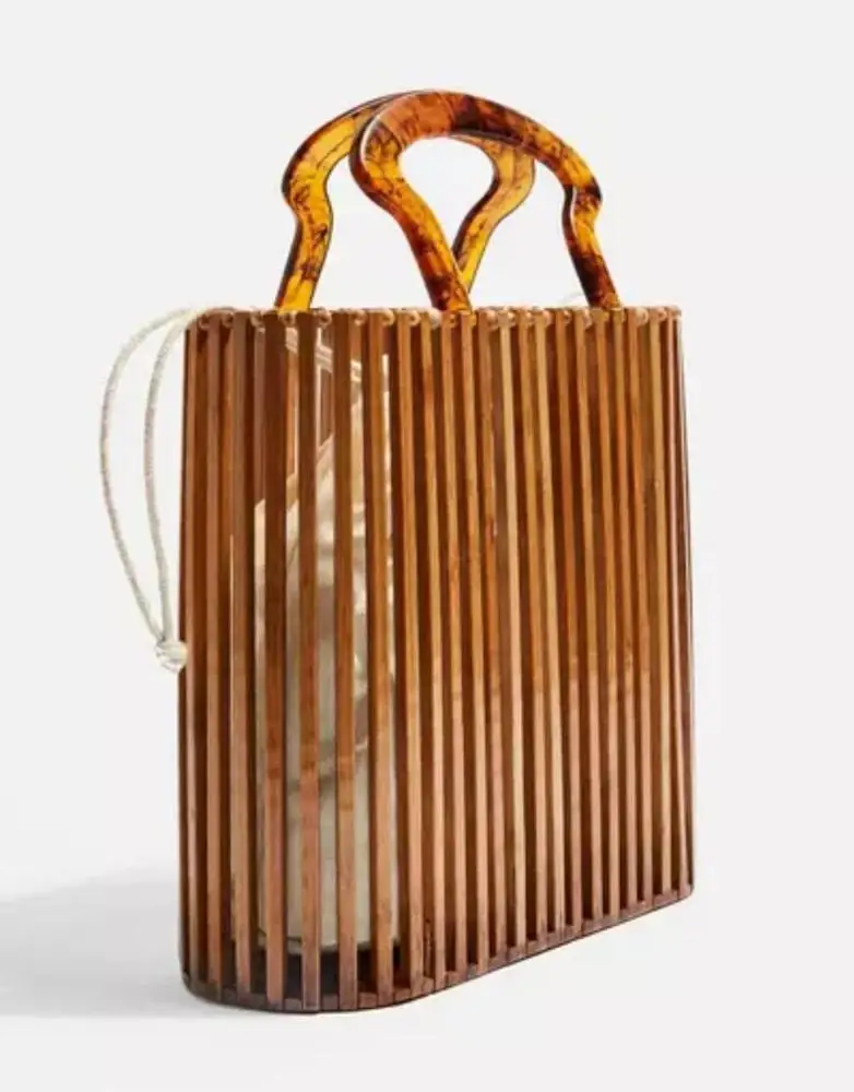 Natural Bamboo Clutch Bag Straw Woven Round Handbag For Women Hollow Out Bamboo Basket Bag Round Handbag For Women Hollow Out
Natural Bamboo Clutch Bag Straw Woven Round Handbag For Women Hollow Out Bamboo Basket Bag Round Handbag For Women Hollow Out