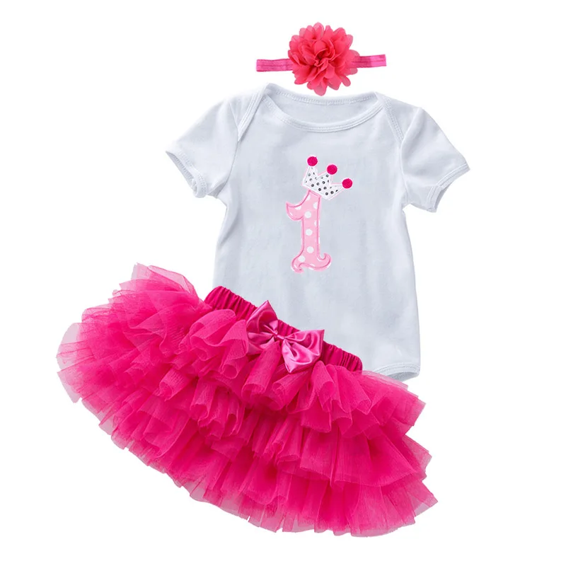 2020 Newborn Baby Girl Top Romper Tutu Headband 3pcs My First Birthday Tutu Sets DGRT-010
2020 Newborn Baby Girl Top Romper Tutu Headband 3pcs My First Birthday Tutu Sets DGRT-010