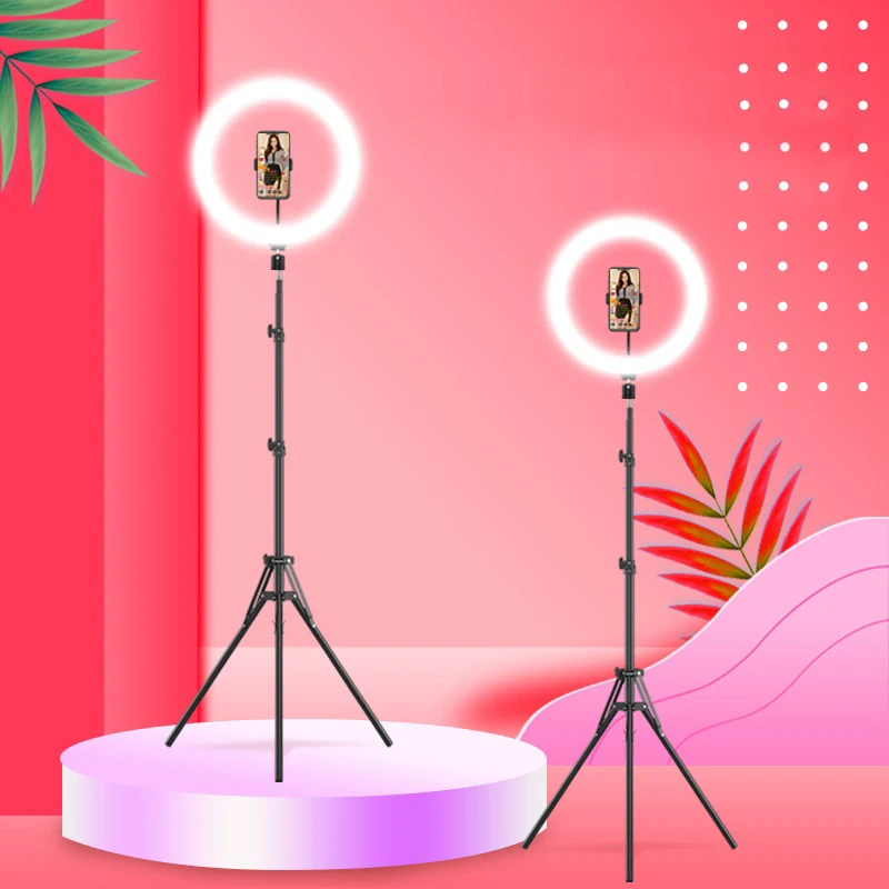 New fashion Professional Makeup Selfie Live broadcast remote 12 Inch RGB led soft ring light
New fashion Professional Makeup Selfie Live broadcast remote 12 Inch RGB led soft ring light