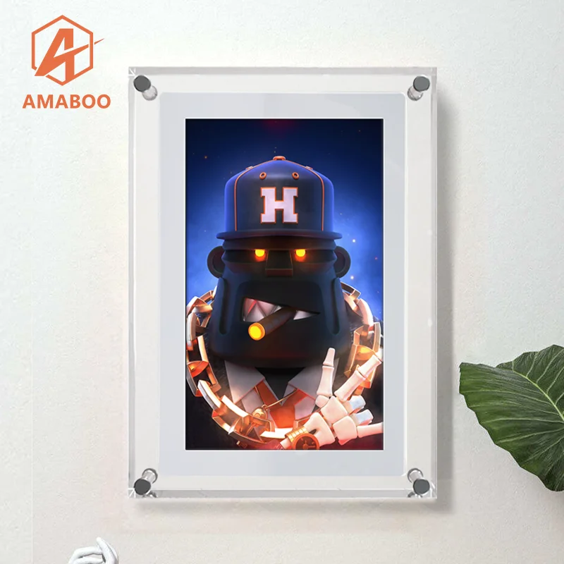 Acrylic Glass Nft Installation Photo Frame Album Transparent Smartart Wall Mount Video Dump Switch Crystal Digital Photo Frames
Acrylic Glass Nft Installation Photo Frame Album Transparent Smartart Wall Mount Video Dump Switch Crystal Digital Photo Frames