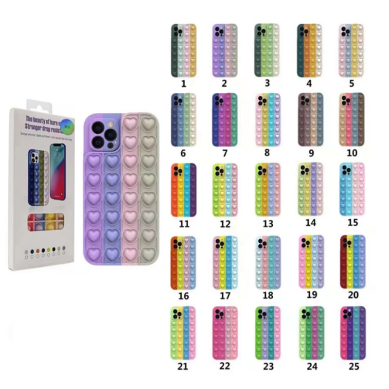 Decompression silicone mobile phone protective cover i 12 13 pro soft push bullet mobile phone case shockproof mobile phone case
Decompression silicone mobile phone protective cover i 12 13 pro soft push bullet mobile phone case shockproof mobile phone case