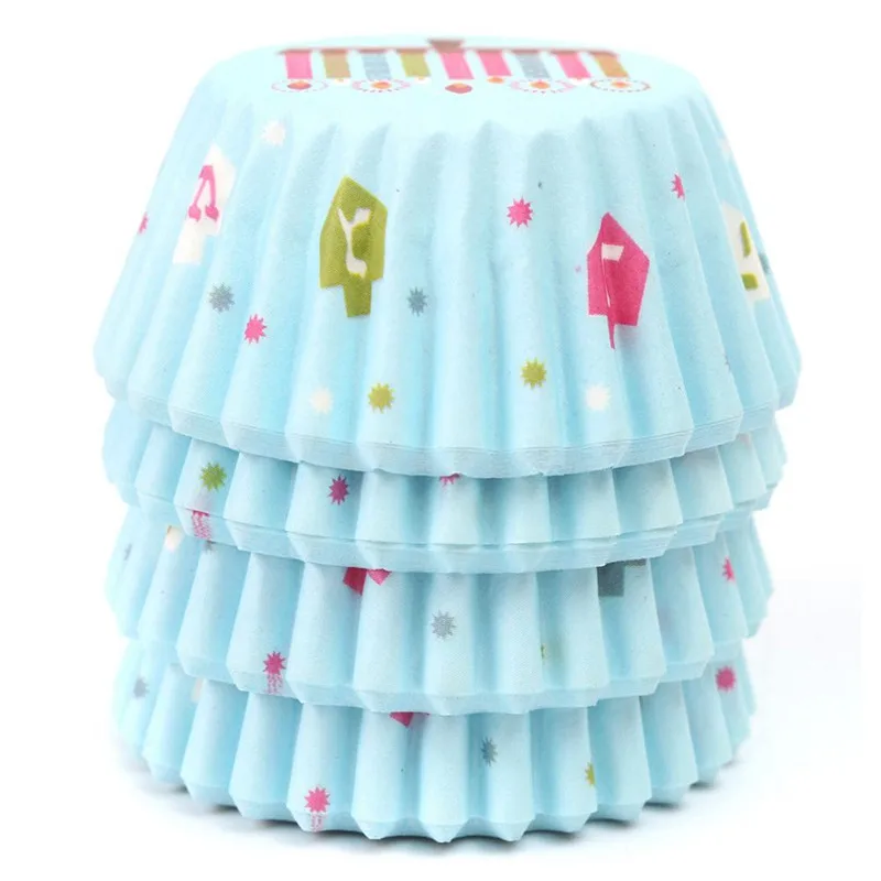 Greaseproof Paper Cupcake Muffin Cases Diy Cake Baking Cup Party Tray Mould 100 Pcs Color Printing Cupcake Liner Baking Mold, As photo
Greaseproof Paper Cupcake Muffin Cases Diy Cake Baking Cup Party Tray Mould 100 Pcs Color Printing Cupcake Liner Baking Mold, As photo