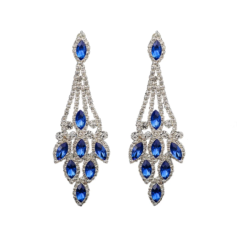 Fashion Luxury Sparkling Crystal blue green red AB color Wedding Earrings for Women Silver Bridal Drop Dangle Earrings Jewelry, Blue green red multi
Fashion Luxury Sparkling Crystal blue green red AB color Wedding Earrings for Women Silver Bridal Drop Dangle Earrings Jewelry, Blue green red multi