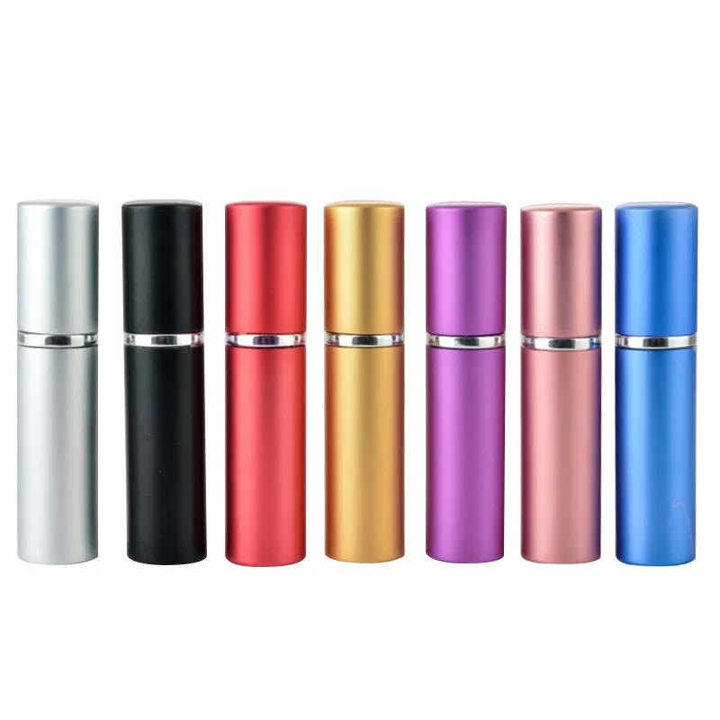 Eco friendly portable 5ml travel mini container aluminum refillable matt glass cylinder perfume spray bottle
Eco friendly portable 5ml travel mini container aluminum refillable matt glass cylinder perfume spray bottle
