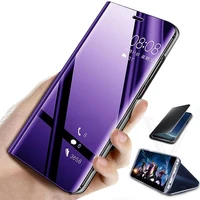

Great Free Shipping Mobile Accessory Mirror Flip Cell Phone Cover Case For Samsung A50 A70 A40 A30 A90 A80 A20 A10 M20 M10 A9