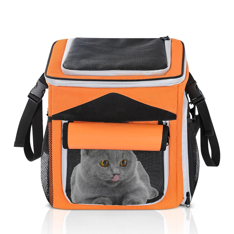 Pet Travel Backpack Carrier Dog Bike Carrier Front Basket Bag Foldable Booster Seats Bicycle Carrier Bag, Black or customized
Pet Travel Backpack Carrier Dog Bike Carrier Front Basket Bag Foldable Booster Seats Bicycle Carrier Bag, Black or customized