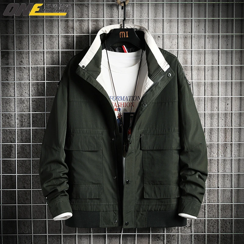 New European and American men's jacket spring cargo function men's clothing spring and autumn trend denim jacket men
New European and American men's jacket spring cargo function men's clothing spring and autumn trend denim jacket men