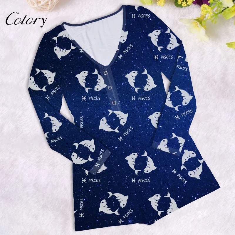 Wholesale 2020 Fashion Clothing Sleepwear Ladies Onesie Pajamas Women Onesie Adult 12 Zodiac Sign Print Onesie, Picture shows
Wholesale 2020 Fashion Clothing Sleepwear Ladies Onesie Pajamas Women Onesie Adult 12 Zodiac Sign Print Onesie, Picture shows
