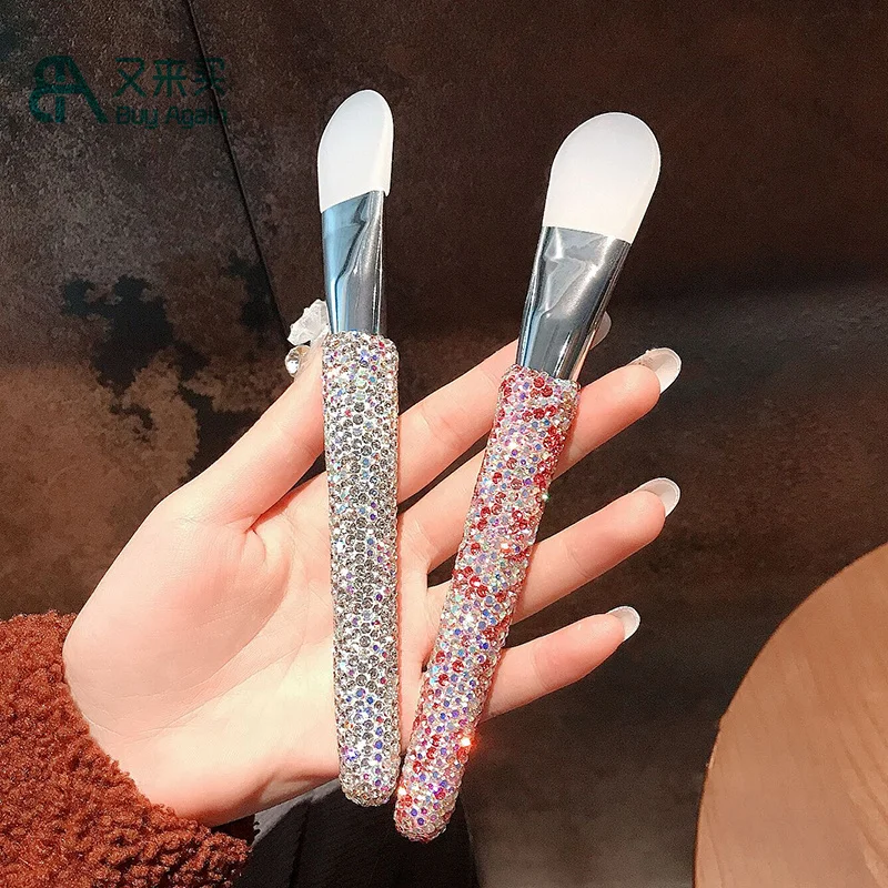 Buy Again diamond holographic rhinestone crystal silicone facial bling glitter Applicator clay face mask tool brush
Buy Again diamond holographic rhinestone crystal silicone facial bling glitter Applicator clay face mask tool brush