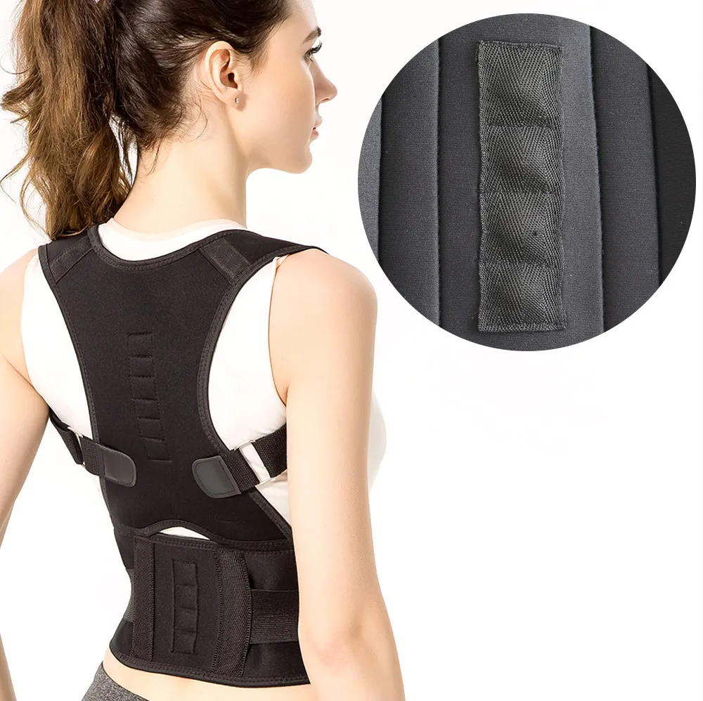 Best quality Magnetic posture support corrector body shaper back pain belt brace shoulder, Customized color
Best quality Magnetic posture support corrector body shaper back pain belt brace shoulder, Customized color