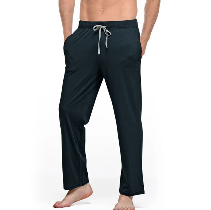Wholesale Mens Lounge Pants Soft cotton Pyjama Pants with Drawstring Casual Night trousers Men Sleep Bottoms
Wholesale Mens Lounge Pants Soft cotton Pyjama Pants with Drawstring Casual Night trousers Men Sleep Bottoms