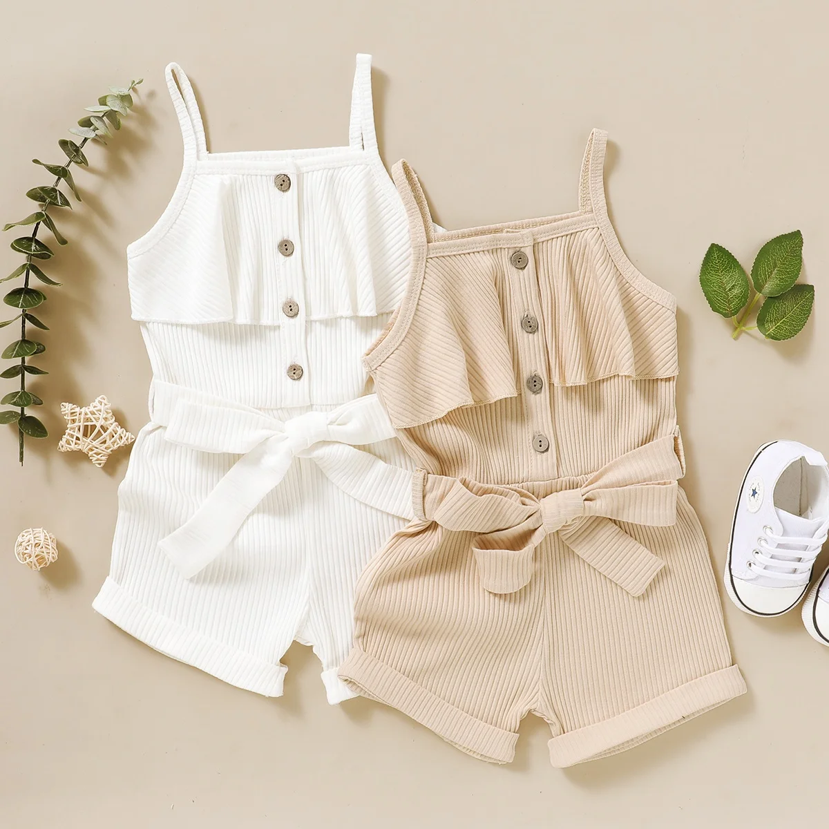 2020 Baby Summer Clothing Infant Newborn Baby Girls Solid Jumpsuits with belt Playsuit kids striped Clothes, As picture
2020 Baby Summer Clothing Infant Newborn Baby Girls Solid Jumpsuits with belt Playsuit kids striped Clothes, As picture