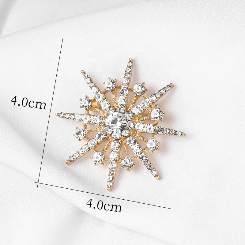 Eight Pointed Star Classic Men Brooch Electroplated Alloy Diamond Brooch, Colorful
Eight Pointed Star Classic Men Brooch Electroplated Alloy Diamond Brooch, Colorful