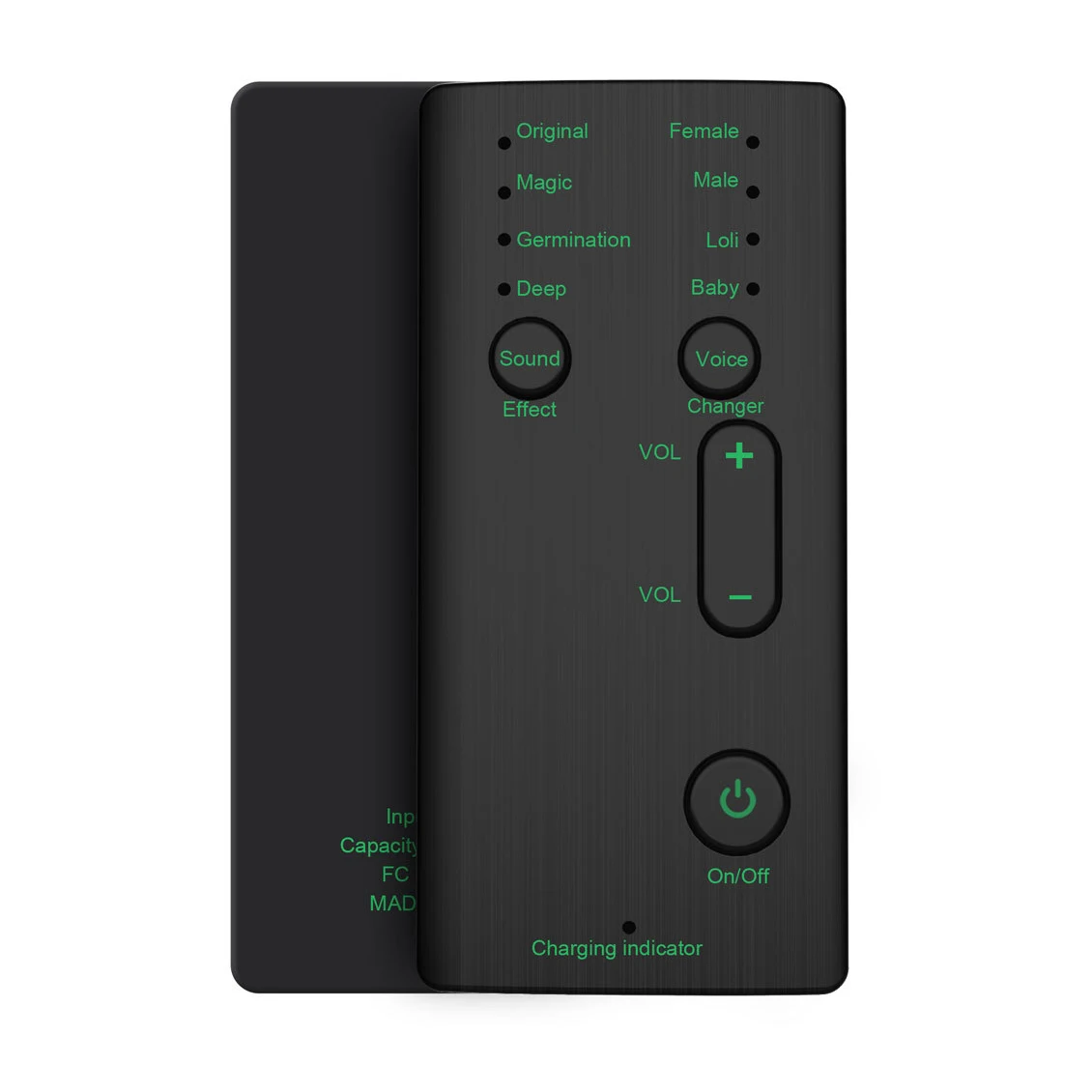 Portable Mobile Phone Voice Changer Sound Card Live Game Voice Changer Equipment Microphone Tool, Black
Portable Mobile Phone Voice Changer Sound Card Live Game Voice Changer Equipment Microphone Tool, Black