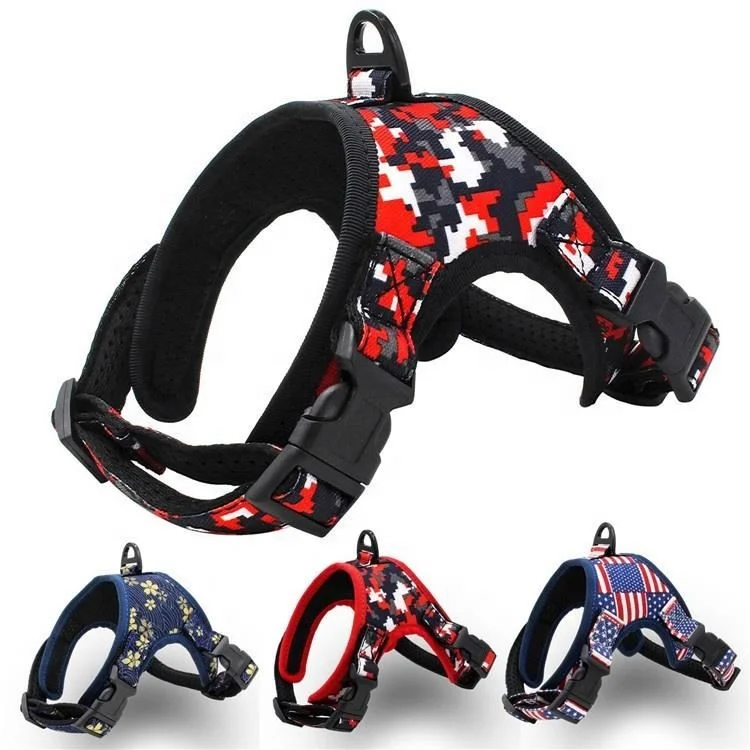 Oxford cloth car mesh breathable wear-resistant pet chest strap traction rope, Red camouflage, blue flag, navy blue
Oxford cloth car mesh breathable wear-resistant pet chest strap traction rope, Red camouflage, blue flag, navy blue