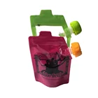 Pouch Shampoo Smell Proof Bag Smell Proof Packing Spout Stand Up Pouch Shampoo Plastic Bag