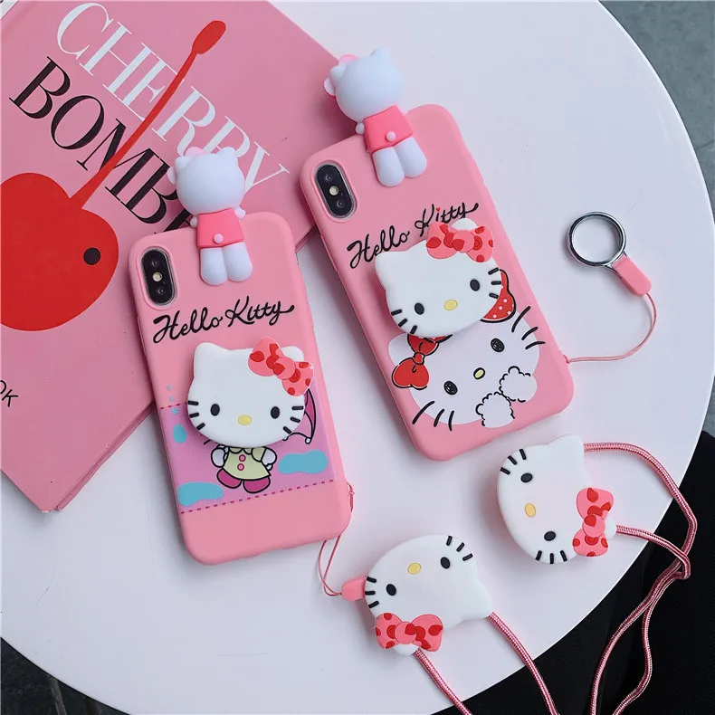 free shipping belt necklace hello kitty lanyard Doll kickstand Case For iphone 12 pro 12promax 11 XS X, Colorful
free shipping belt necklace hello kitty lanyard Doll kickstand Case For iphone 12 pro 12promax 11 XS X, Colorful
