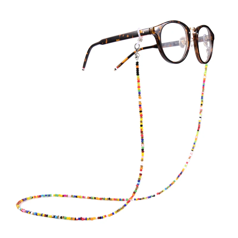 Fashion Glasses Chain Seed Beads Masking Chain Sunglasses Strap for Women Men Eyeglasses Lanyard Eyewear Accessories
Fashion Glasses Chain Seed Beads Masking Chain Sunglasses Strap for Women Men Eyeglasses Lanyard Eyewear Accessories