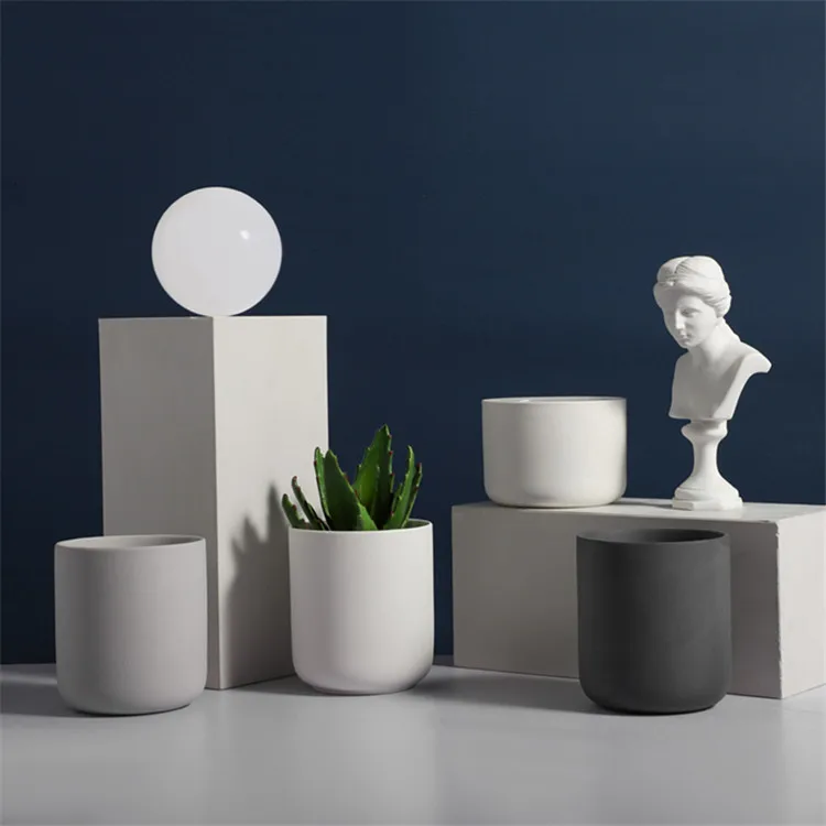 cylinder matte mini desktop indoor modern ceramic succulent flower pots for plants, Customized
cylinder matte mini desktop indoor modern ceramic succulent flower pots for plants, Customized