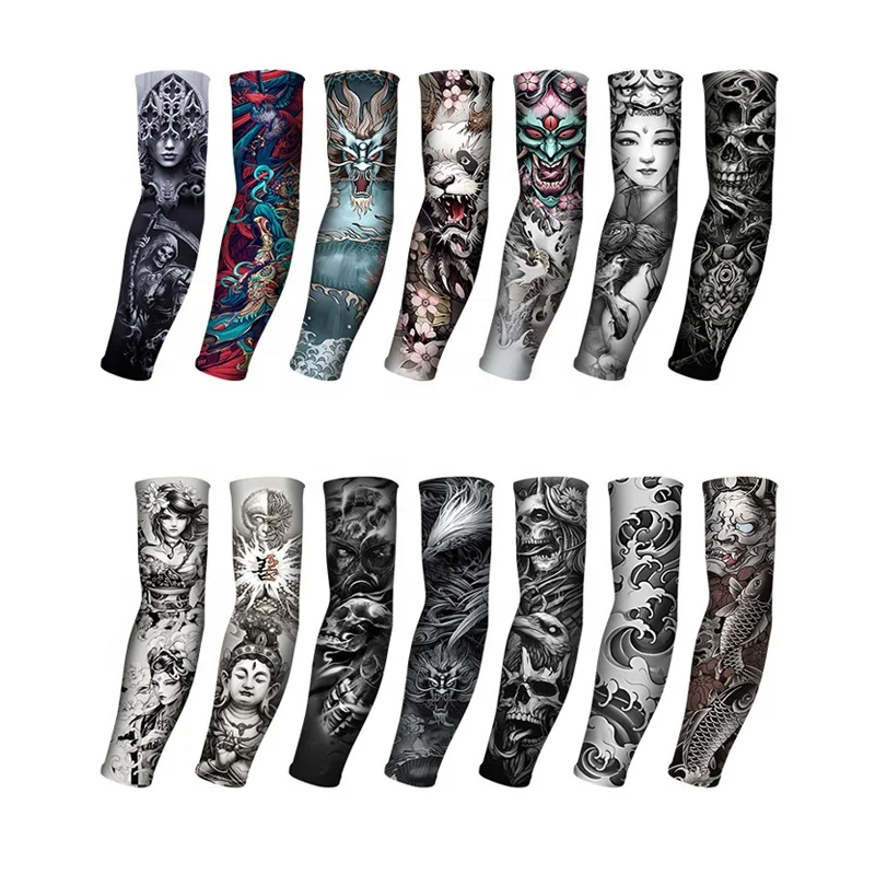 Summer ice silk sunscreen arm sleeves tattoo breathable quick-drying anti-ultraviolet ice silk men women fashion arm sleeves, As picture
Summer ice silk sunscreen arm sleeves tattoo breathable quick-drying anti-ultraviolet ice silk men women fashion arm sleeves, As picture
