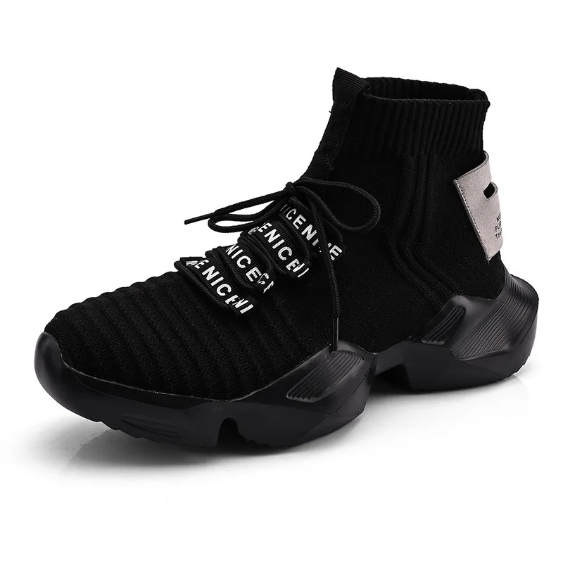 Large size flying woven ultralight socks shoes Mr. Smile tank high-top shoes, 3 colors
Large size flying woven ultralight socks shoes Mr. Smile tank high-top shoes, 3 colors