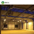Fully automated greenhouse light deprivation Blackout shade system