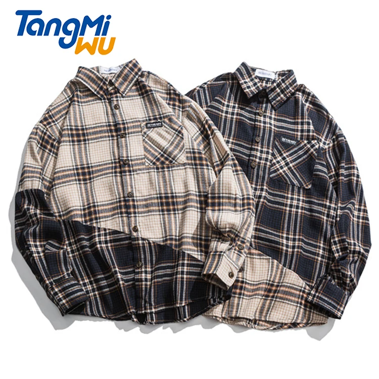 TMW 2021 wholesale Man's shirts long sleeves 64% Polyester loose pocket casual camisas de manga larga mens plaid shirt
TMW 2021 wholesale Man's shirts long sleeves 64% Polyester loose pocket casual camisas de manga larga mens plaid shirt
